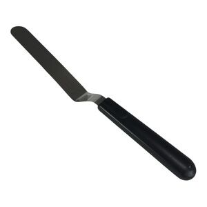 Wilton 13 Inch Offset Spatula Cake Icing Spreader Black Handle Stainless Steel